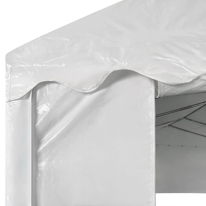 Namiot imprezowy 4x8 PVC, biały 5