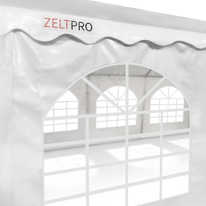 Namiot imprezowy 4x8 PVC, biały 9