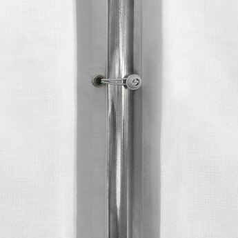 Namiot imprezowy 4x8 PVC, biały-szary 8