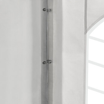 Namiot imprezowy 5x8 PVC, biały 9