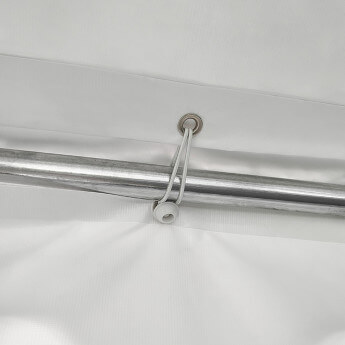Namiot imprezowy 5x8 PVC, biały 10