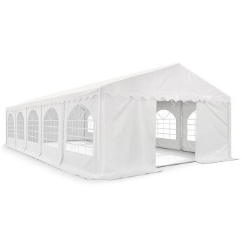 Namiot imprezowy 5x10 PVC, biały 1