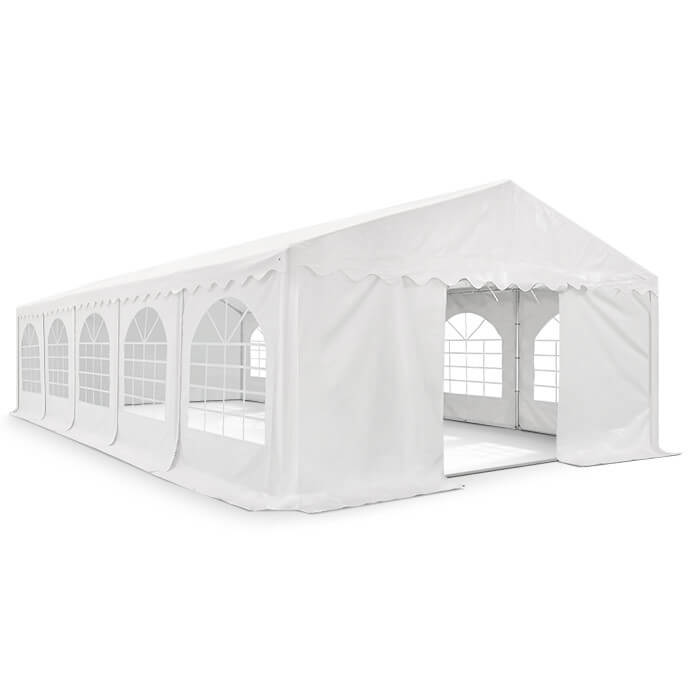 Namiot imprezowy 5x10 PVC, biały 1