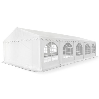 Namiot imprezowy 5x10 PVC, biały 3