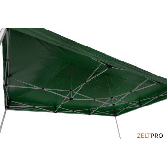 Namiot handlowy - ekspresowy, aluminiowy, 3x4,5 zielony Zeltpro TITAN 13