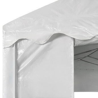Namiot imprezowy 5x10 PVC, biały 7
