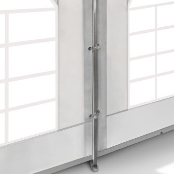 Namiot imprezowy 5x10 PVC, biały-szary 7