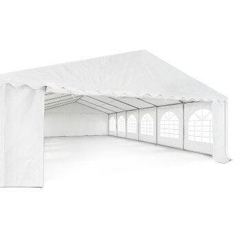 Namiot imprezowy 6x12 PVC, biały 4