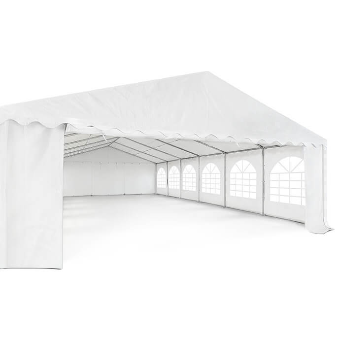 Namiot imprezowy 6x12 PVC, biały 4
