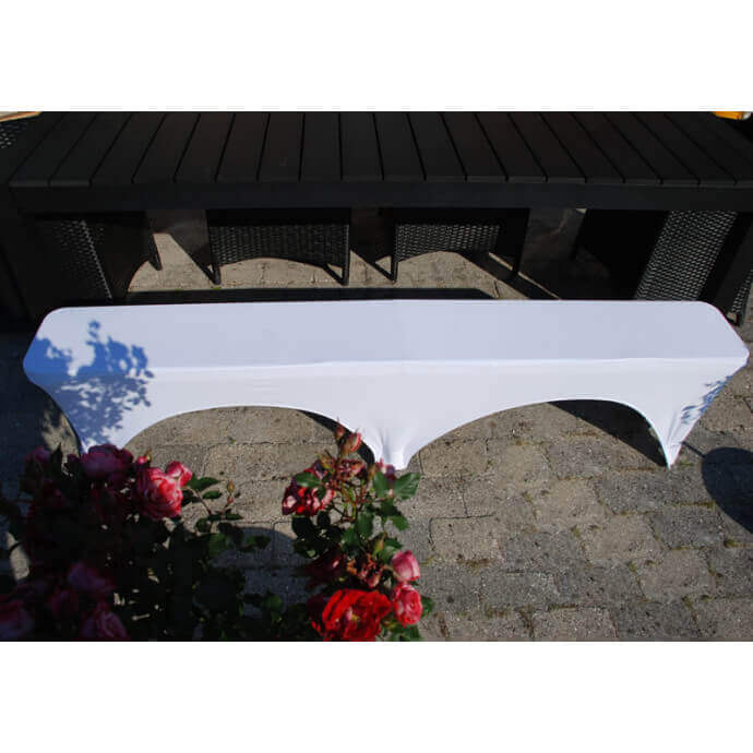 Pokrowiec na ławkę Restly biały 240x28x43 (5szt.) 3