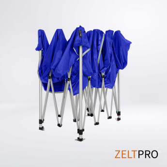 Namiot handlowy - ekspresowy, aluminiowy, 3x4,5 niebieski Zeltpro TITAN 6