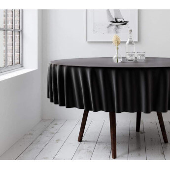 Obrus okrągły Restly czarny...