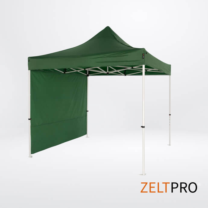 Dachy i ściany do namiotów 2x2 Zielony Zeltpro PROFRAME 3
