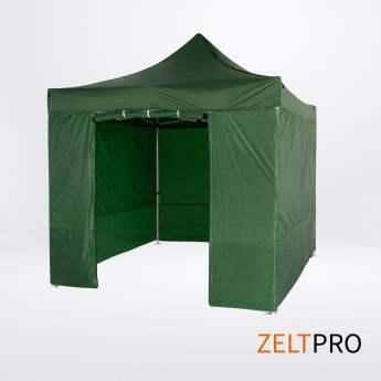 Dachy i ściany do namiotów 2x2 Zielony Zeltpro PROFRAME 4