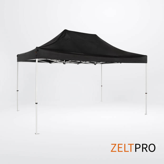 Dachy i ściany do namiotów 3x2 Czarny Zeltpro PROFRAME 2