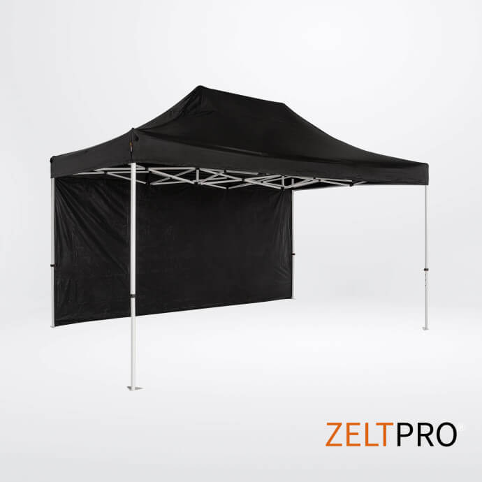 Dachy i ściany do namiotów 3x2 Czarny Zeltpro PROFRAME 3