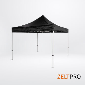 Dachy i ściany do namiotów  3x3 Czarny  Zeltpro PROFRAME 2