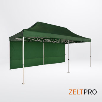 Dachy i ściany do namiotów  3x6 Zielony  Zeltpro PROFRAME 2