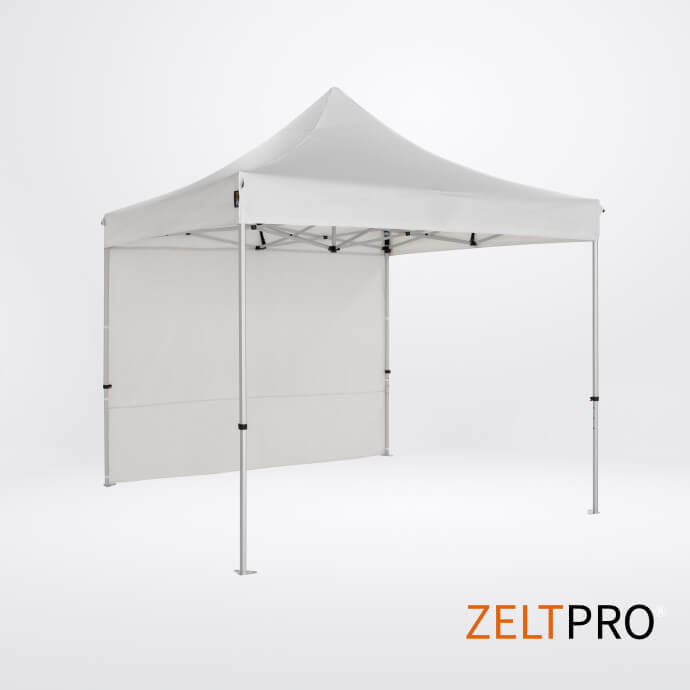 Namiot handlowy - ekspresowy, aluminiowy, 3x3 biały Zeltpro TITAN 4