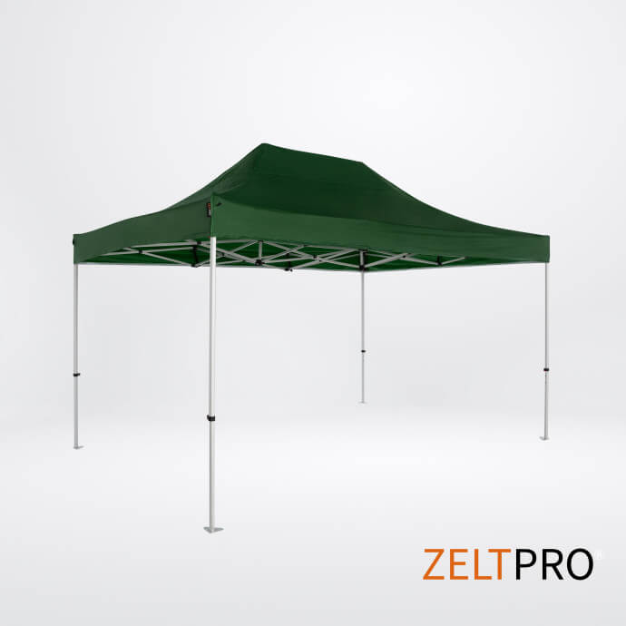 Dachy i ściany do namiotów  3x4,5 Zielony  Zeltpro TITAN 2
