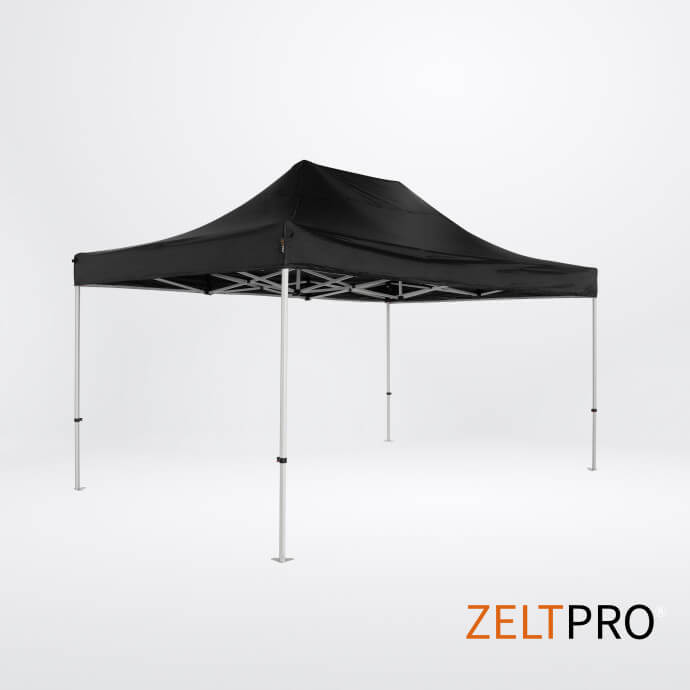 Dachy i ściany do namiotów  3x4,5 Czarny Zeltpro TITAN 2