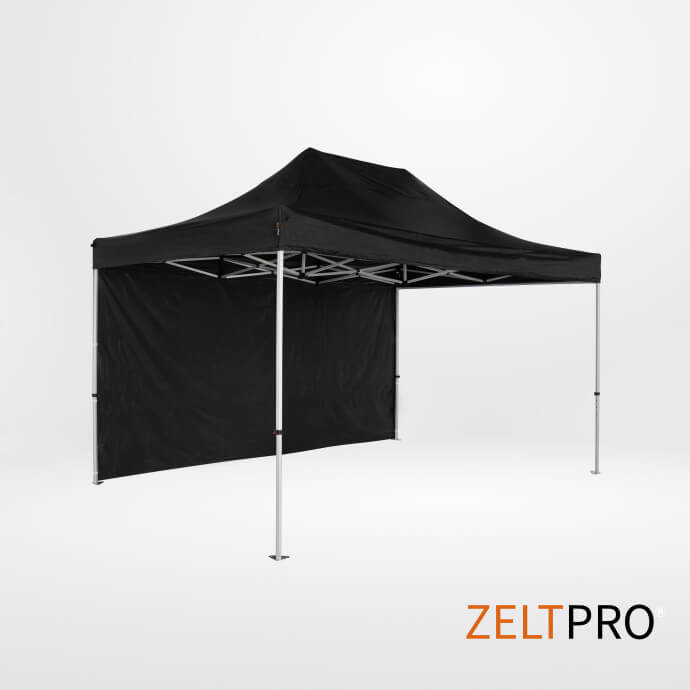 Dachy i ściany do namiotów  3x4,5 Czarny Zeltpro TITAN 3