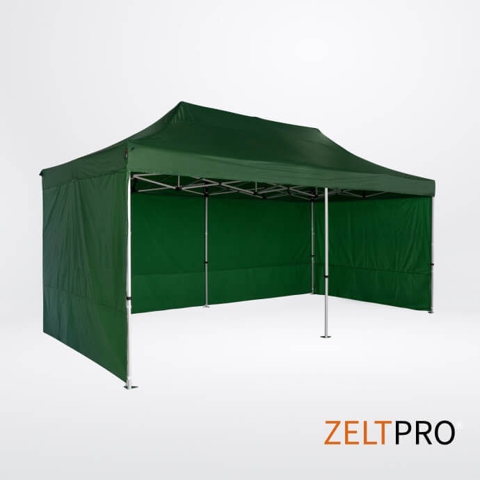 Dachy i ściany do namiotów  3x6 Zielony  Zeltpro TITAN 1