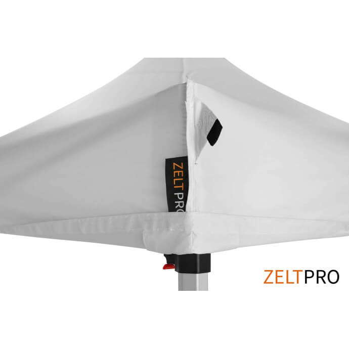 Namiot handlowy - ekspresowy, aluminiowy, 3x3 biały Zeltpro TITAN 8