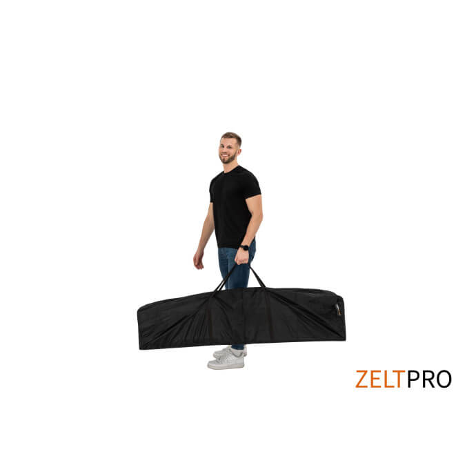 Namiot reklamowy 3x3 w wybranym kolorze Zeltpro TITAN z nadrukiem na dachu i 4 ścianach 11