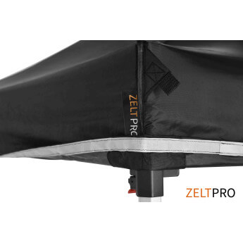 Namiot handlowy - ekspresowy, aluminiowy, 3x3 czarny Zeltpro TITAN 19