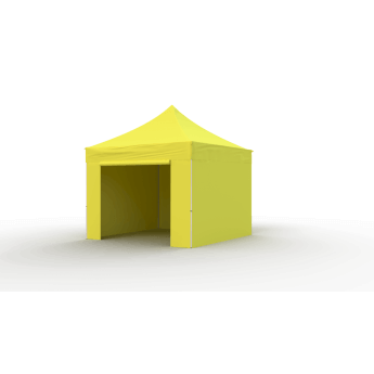 Namiot handlowy - ekspresowy, aluminiowy, 3x3 żółty Zeltpro TITAN 2