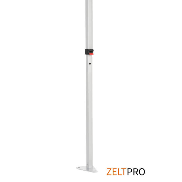 Namiot reklamowy 3x3 w wybranym kolorze Zeltpro TITAN z 4 ścianami i nadrukiem termotransferowym (3 szt.) na bokach dachu 9