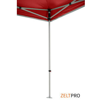 Namiot handlowy - ekspresowy, aluminiowy, 3x3 czerwony Zeltpro TITAN 11