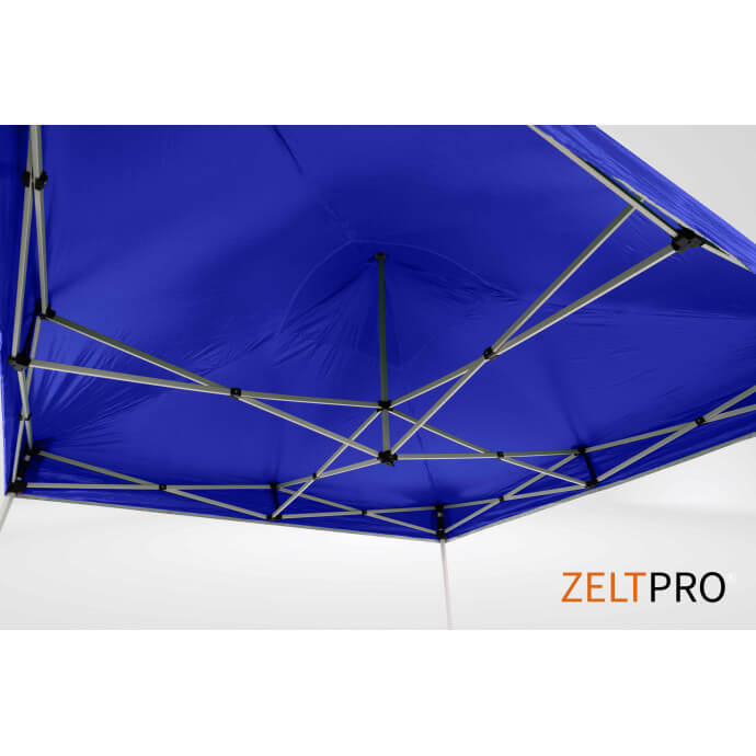 Namiot handlowy - ekspresowy, aluminiowy, 3x3 niebieski Zeltpro TITAN 6