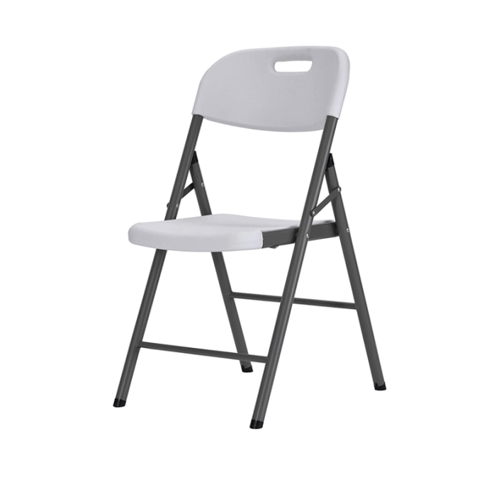 Zestaw cateringowy ogrodowy – stół 150 biały, 8 krzeseł Premium białe 3