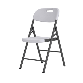 Zestaw cateringowy ogrodowy – stół 150 biały, 6 krzeseł Premium białe 2