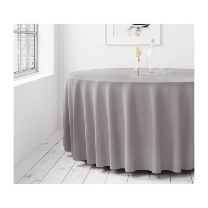 Obrus okrągły Restly szary D300 1