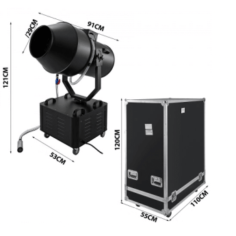Profesjonalna maszyna do piany 3000W – armatka do piany 2