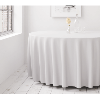 Obrus okrągły Restly biały...