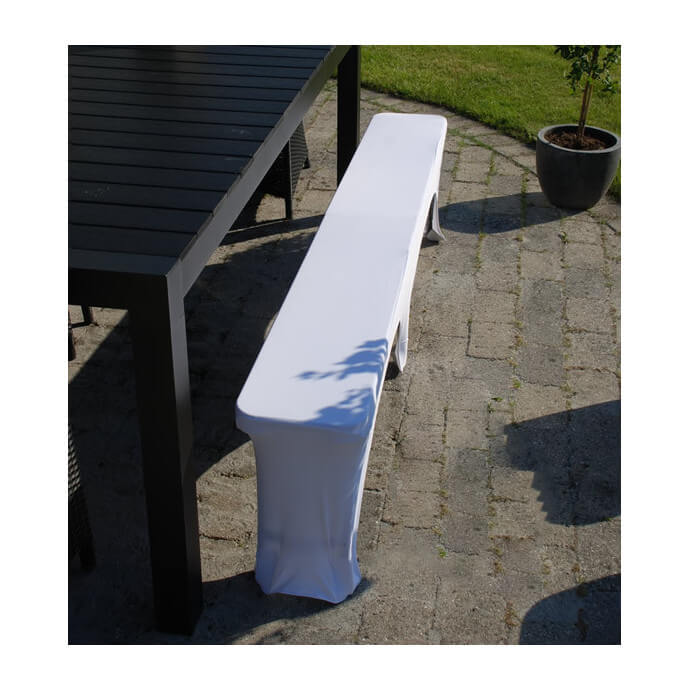 Pokrowiec na ławkę Restly biały 180x28x43 3