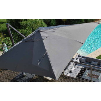 Parasol ogrodowy z podstawą Comfort Antracytowy 14