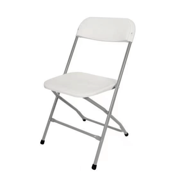 Krzesło składane Europa białe 1