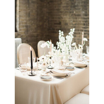 Obrus prostokątny Restly szampański 220x220 3