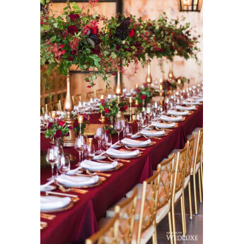 Obrus prostokątny Restly bordowy 310x220 3