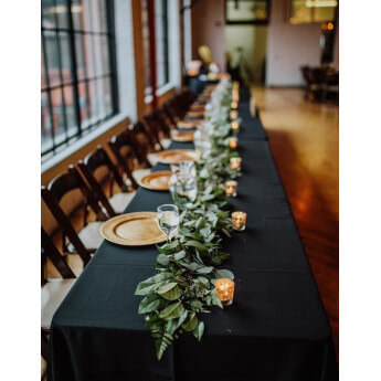 Obrus prostokątny Restly czarny 310x220 3