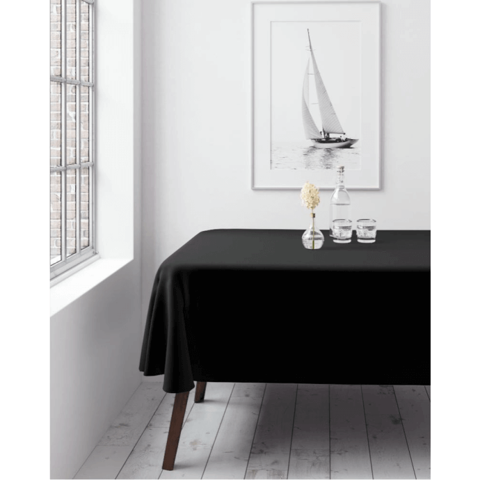 Obrus plamoodporny prostokątny Restly czarny 150x150 1