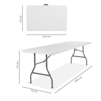 Stół cateringowy składany 240 cm. 2