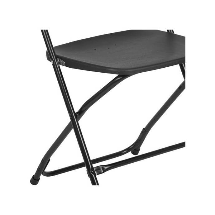 Krzesło składane Europa czarne 2