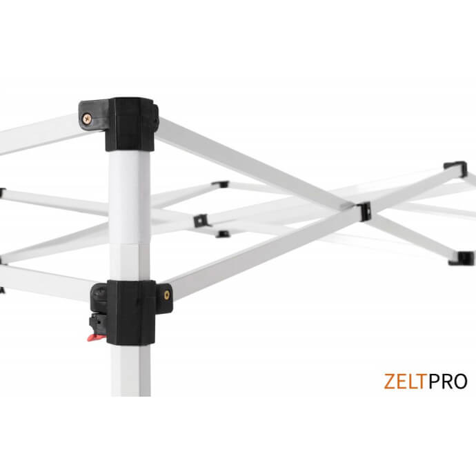 Namiot handlowy - ekspresowy, stalowy, 3x2 zielony Zeltpro PROFRAME 18