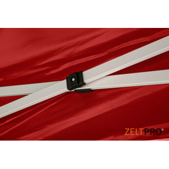 Namiot handlowy - ekspresowy, stalowy, 3x2 czerwony Zeltpro PROFRAME 9
